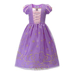 Load image into Gallery viewer, Girl Elsa Anna Dress Princess Costume Snow Queen Dress Baby Halloween Ariel Carnival Clothes Kids Cosplay Clothes Party Clothing