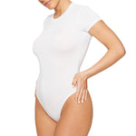 Load image into Gallery viewer, 2025 summer new casual women's clothing Europe and the United States cross-border short sleeve jumpsuit foreign trade tight jumpsuit bodysuit