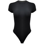 Load image into Gallery viewer, 2025 summer new casual women's clothing Europe and the United States cross-border short sleeve jumpsuit foreign trade tight jumpsuit bodysuit