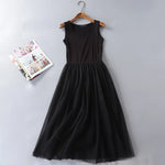 Load image into Gallery viewer, Vestidos Mujer New Sweet Women Summer Dress Two Layer Net Yarn Lace Long Nightdress Loose Vest Nightgowns Female Nuisette