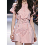 Load image into Gallery viewer, High-end exquisite this year's popular beautiful high cold royal sister wind pink dress women's 2024 new summer