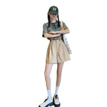 Load image into Gallery viewer, 2023 New Salt Sweet Wear Age Reducing College Style Lively Slimming Slight Fat Sister Two-piece Suit Summer