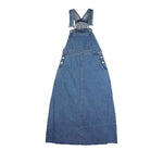Load image into Gallery viewer, Age-Reducing and Slimming Denim Suspender Dress for Women, 2026 Autumn New Style, Loose Fit, Long Dress for Tall Women, Blue Dress