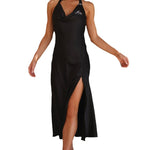 Load image into Gallery viewer, 2023 European and American Hot-Selling Cross-Border Export Sleeveless Sexy Slim Long Skirt Women's Slit Backless Dress Ready Supply