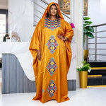 Load image into Gallery viewer, African Dresses for Women Traditional Evening Gown Plus Size Wedding Party Clothing Luxury Bazin Riche Embroidery Robe