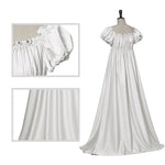 Load image into Gallery viewer, Medieval Dress Women Off Shoulder Renaissance Victorian Regency Dress Costume Wench Retro Gown Halloween For Women Pink Blue
