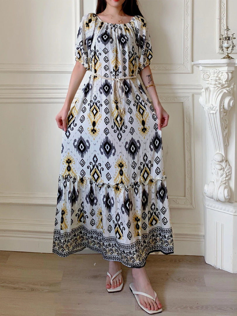 Women's Summer Dresses Casual Short Sleeve Dress