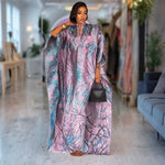 Load image into Gallery viewer, African Dresses for Women Traditional Africa Clothing Dashiki Ankara Outfits Gown Abayas Robe Muslim Kaftan Maxi Long Dress 2025