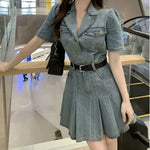 Load image into Gallery viewer, Female Dresses Coquette Bodycon Beach Sexy Corset Women's Dress Tight Denim Fashion Summer 2025 Korean Style Clothing One Pieces