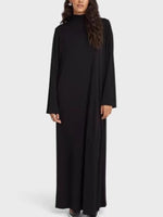 Load image into Gallery viewer, Dress Women Eid Modest Dresses Prayer Abayas Dubai Vestidos Saudi Arabic Long Robe Kaftan Morocco Jalabiya Ramadan Caftan