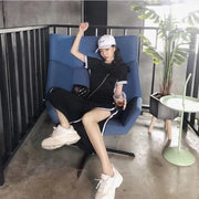 Black Woman Dress Dresses for Women 2025 Night Club Midi Tight Bodycon Clothes Promotion Luxury Outfits Harajuku Trendy Summer X