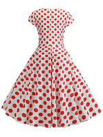 Load image into Gallery viewer, Women Summer Music Note Print Dress 50s 60s Robe Retro Swing Casual Vintage Party Dresses Vestidos