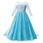 Load image into Gallery viewer, Girl Elsa Anna Dress Princess Costume Snow Queen Dress Baby Halloween Ariel Carnival Clothes Kids Cosplay Clothes Party Clothing