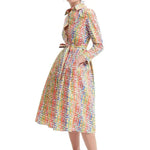 Load image into Gallery viewer, New Women's Dress Popular High Grade Elegant Luxury Female Long Sleeved Dress Classic Fashion Vintage Ladies Versatile Dresses