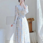 Load image into Gallery viewer, Evening Dresses for Women 2025 Silk Prom Flower Clothes Midi Woman Dress Party Chiffon Floral White Satin Aesthetic Outfits X G