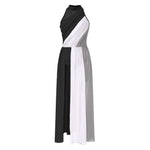Load image into Gallery viewer, Women Ladies Lyrical Praise Dance Dress Performance Costume Modern Contemporary Celebration of Spirit Dancewear Split Long Dress