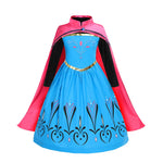 Load image into Gallery viewer, Girl Elsa Anna Dress Princess Costume Snow Queen Dress Baby Halloween Ariel Carnival Clothes Kids Cosplay Clothes Party Clothing