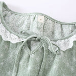 Load image into Gallery viewer, Nightwear Dresses for Women Spring and Summer Cute Sweet Fresh Style Fiber Casual Sleepwear Long Sleeved Night Gown
