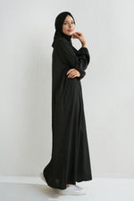 Load image into Gallery viewer, Muslim Dresses Women Maxi Dresses Mujer Vestidoes Female Loose Dresses Full Sleeve Printed Floral Casual Robe Long Dress
