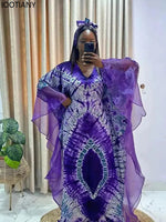 Load image into Gallery viewer, African Women Dresses Traditional African Clothing Ankara Clothing Middle Eastern Vintage Robe Tunic Muslim Kaftan Maxi Dress