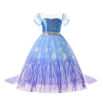 Load image into Gallery viewer, Girl Elsa Anna Dress Princess Costume Snow Queen Dress Baby Halloween Ariel Carnival Clothes Kids Cosplay Clothes Party Clothing