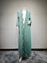 Women Muslim Dress Dubai Abaya Turkey Kaftan Kebaya Caftan Marocain Femme Robe Islam Clothing Kimono Cardigan Jalabiya Vestidos