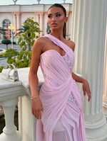 Load image into Gallery viewer, Dubai Woman Evening Dresses For Events Luxurious Floor-Length Mermaid Special Occasion Prom Gowns Customized vestido réveillon