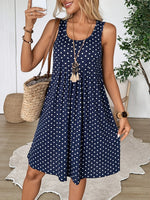 Load image into Gallery viewer, Women's Summer Dress, Polka Dot Dress