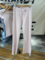 Load image into Gallery viewer, New Light Pink Drawstring Sweatpant Woman Spring Raw Hem Low Waist Straight Long Pants Casual All-match Cotton Sport Trousers
