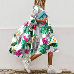 Load image into Gallery viewer, Dresses For Women 2023 Autumn New Loose Color Printed Vestidos Fashion Casua Party Vacation Ladies Bohemian Beach Dress MsChuh