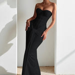 Load image into Gallery viewer, Women's Dress Fashion Backless Solid Slim Long Elegant Evening Dress Summer Ribbon Sequin Nightclub Sexy Cocktail Party Dresses