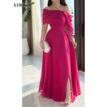 Load image into Gallery viewer, Prom Dresses for Women 2025 Chiffon Off Shoulder A Line Evening Dresses فساتين سهرة платье женское вечернее Customized