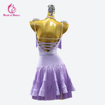 Load image into Gallery viewer, Dress For Dancing 2026 Latin Dance Parties Wear Costumes Ballroom Clothes Sexy Skirt Girls Prom Stage Jumpsuit Sports Match Suit