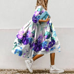 Load image into Gallery viewer, Dresses For Women 2023 Autumn New Loose Color Printed Vestidos Fashion Casua Party Vacation Ladies Bohemian Beach Dress MsChuh