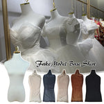 Load image into Gallery viewer, Wedding Dress Women's Mannequin Body Cover Display Replacement Dress Form Velvet Upper Body Makeup Bottoming Shirt Accessories