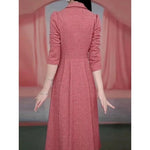 Load image into Gallery viewer, Western-style Women's Dress 2026 Spring Autumn Female Fashion New Temperament Long-sleeved Dresses Korean Shrinking Slim Dress.