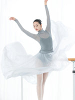 Load image into Gallery viewer, Ballet practice costume, ballet dance dress, full-skirted dance practice skirt, modern dance dress, dance outfit