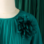 Load image into Gallery viewer, Party Dresses For Women Turkey African Clothing Pleated Dress Elegant Office Ladies Outfits Birthday Wedding Evening Gowns Robes