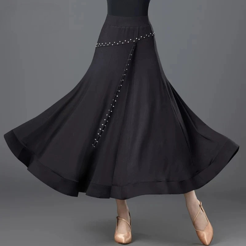 Ballroom Dance Dresses for Women Competition Waltz Dress Clothes Standard Social Modern Dancewear Costumes Large Swing Dress