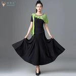 Load image into Gallery viewer, Ballroom Dance Dresses for Women Competition Waltz Dress Clothes Standard Social Modern Dancewear Costumes Large Swing Dress