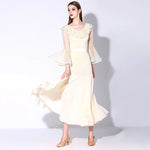 Load image into Gallery viewer, Standard Ballroom Dance Dresses Women Profession Performance Flamenco Dancing Skirt Lady's Elegant Stage Waltz Ballroom Dress