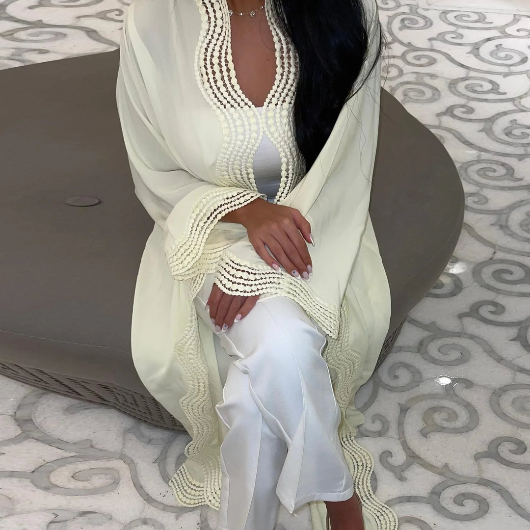 Women Muslim Dress Dubai Abaya Turkey Kaftan Kebaya Caftan Marocain Femme Robe Islam Clothing Kimono Cardigan Jalabiya Vestidos