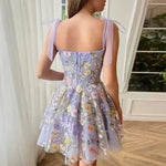 Load image into Gallery viewer, Women's Dress Fashionable 3D Flower Embroidery Wrapped Hip Sleeveless Sexy Sling Dress 2025