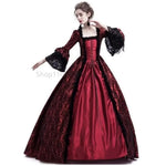 Load image into Gallery viewer, Victorian Dresses for Women Vintage Court Masquerade Dress Medieval Gothic Lolita Party Swinging Evening Gown