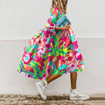 Load image into Gallery viewer, Dresses For Women 2023 Autumn New Loose Color Printed Vestidos Fashion Casua Party Vacation Ladies Bohemian Beach Dress MsChuh