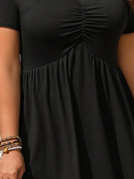 Load image into Gallery viewer, Women's Casual Plain Color Dress, Loose-Fitting Design, Perfect for Daily Wear &amp; Comfortable Fit, Ideal for Everyday