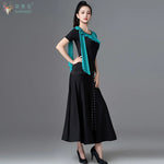Load image into Gallery viewer, Ballroom Dance Dresses for Women Competition Waltz Dress Clothes Standard Social Modern Dancewear Costumes Large Swing Dress