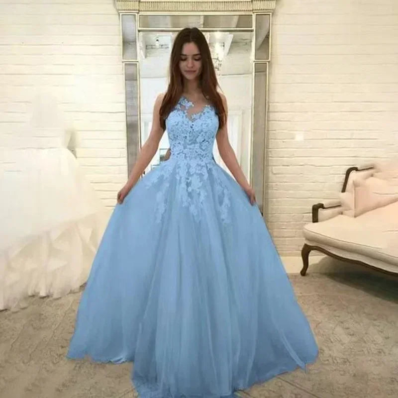 New Women Dresses Lace Sexy Long Robes Evening Fashion Women Wedding Dress Vestidos Dress for Women Hollow Out Dress Vintage