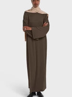 Load image into Gallery viewer, Dress Women Eid Modest Dresses Prayer Abayas Dubai Vestidos Saudi Arabic Long Robe Kaftan Morocco Jalabiya Ramadan Caftan