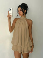 Load image into Gallery viewer, Women's Casual Dresses Woman Clothes Elegant Party Solid-color Beachwear Slim-fitting Sexy Backless Skirt Dress Female Clothing